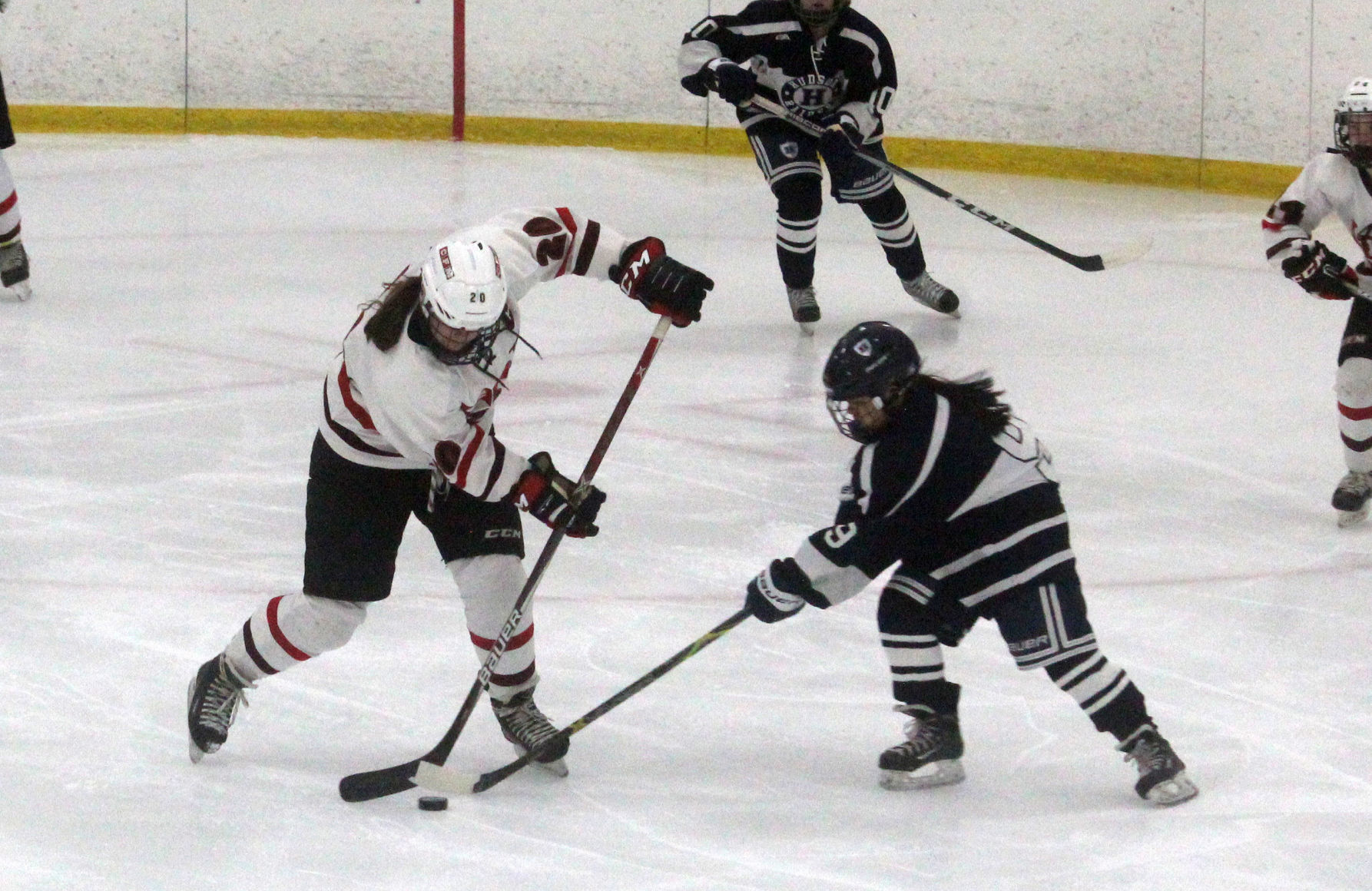 Hudson at Chi-Hi/Menomonie girls hockey 1-10-19
